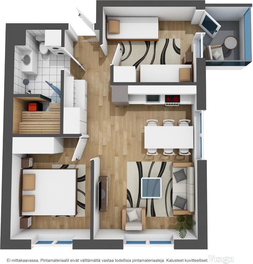 Levillenet Skistar Superior 2 Bedroom Apartments Exterior foto